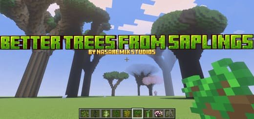 Превью для «Аддон: Большие деревья [1.21+]»