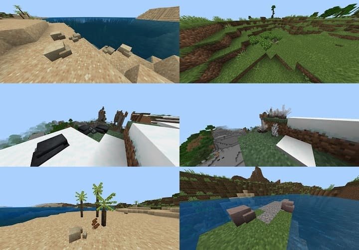Новые природные ресурсы в Майнкрафт ПЕ (Бедрок)
