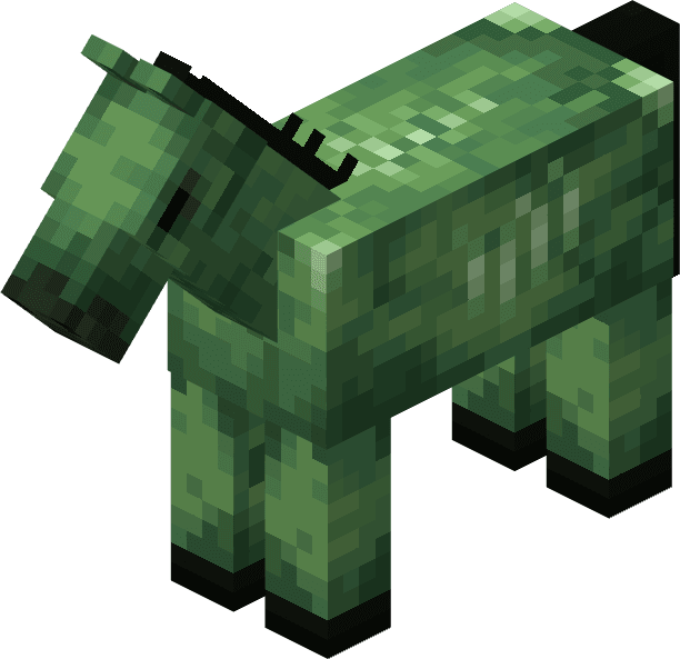 Текстура зомби лошади в Майнкрафт ПЕ (Бедрок)