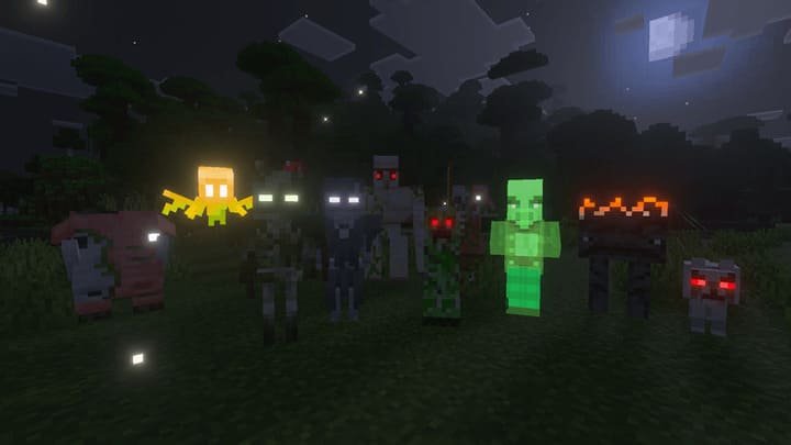 Новая анимация мобов в Майнкрафт ПЕ (Бедрок)