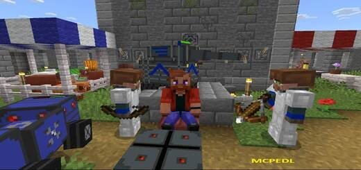 Превью для «Мод: Улучшенная деревня [1.21+]»