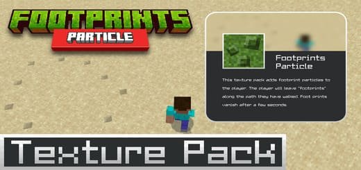 Превью для «Текстуры: Следы шагов [1.21+]»