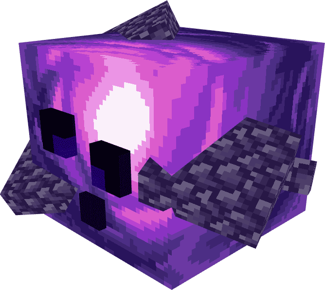 Битва с финальным боссом Астрагельдоном в небесном мире в Minecraft PE (Bedrock)