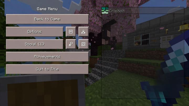 Сравнение старого и нового интерфейса в Minecraft PE (Bedrock)