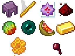 Коллекция всех 39 анимированных предметов в Майнкрафт ПЕ (Бедрок)