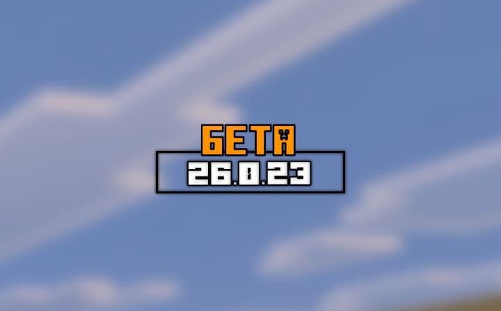 Превью для «Майнкрафт ПЕ (Бедрок) 26.0.23 — Бета и Превью»