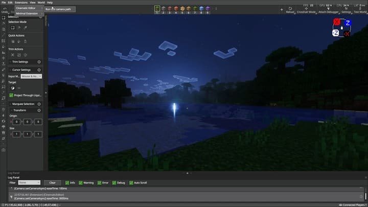 Финальный просмотр кинематографической сцены в игре