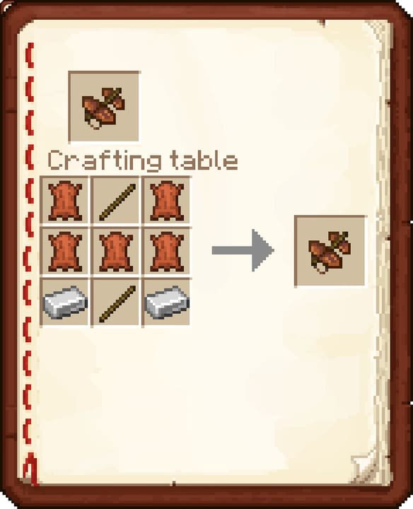 Рецепт крафта планера в Майнкрафт ПЕ (Бедрок)