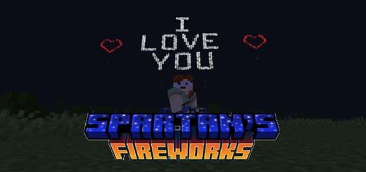 Превью для «Мод: Салют с надписями [1.21; 26+]»