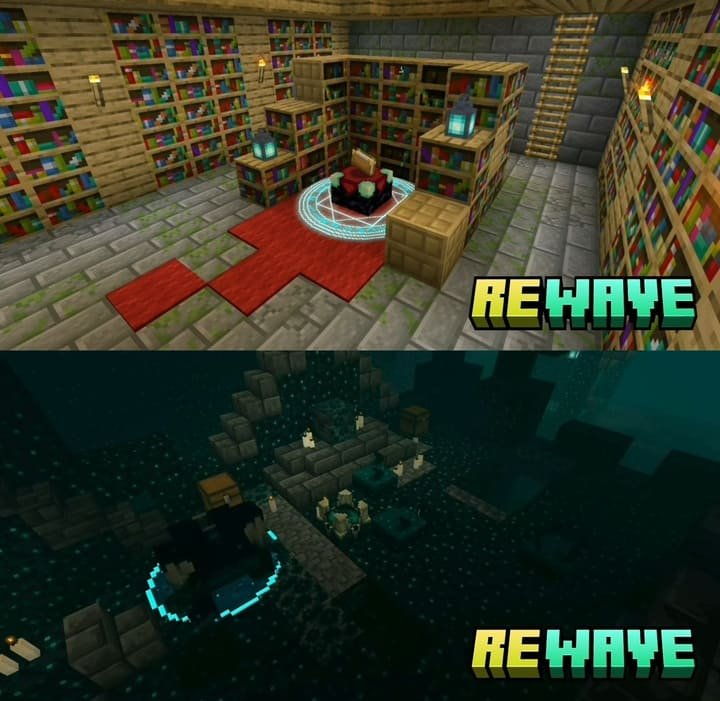 Анимации игрока и новые эффекты дождя в Майнкрафт ПЕ (Бедрок)