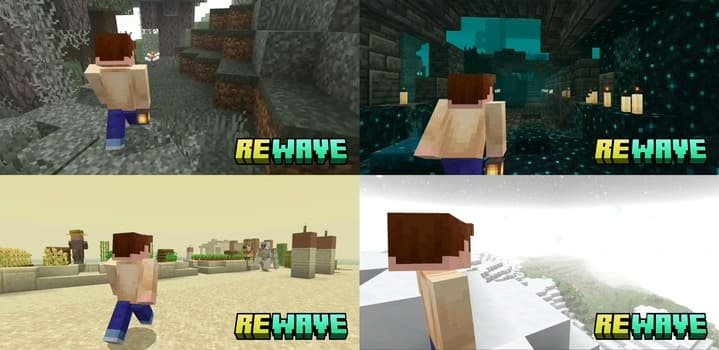 Новый туман в разных биомах Майнкрафт ПЕ (Бедрок)