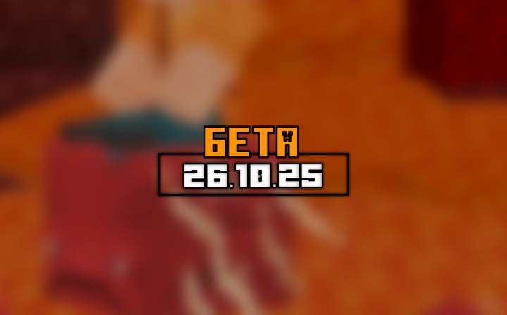 Превью для «Майнкрафт ПЕ (Бедрок) 26.10.25 — Бета и Превью»