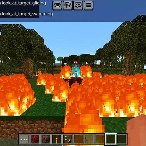 Внезапное появление и атака Херобрина в Minecraft 1.21