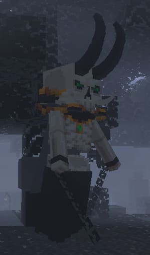 Моб чернокнижник для Майнкрафт ПЕ (Бедрок0