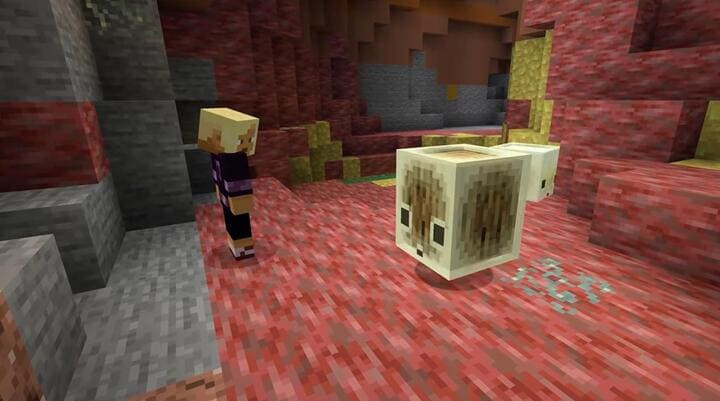 Слизень из серы в Майнкрафт