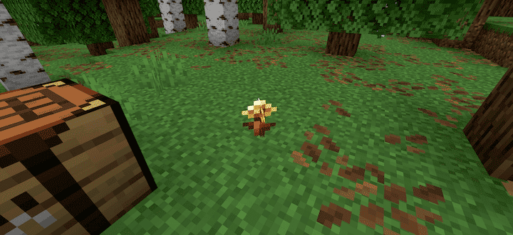 Золотой одуванчик в майнкрафт бедрок